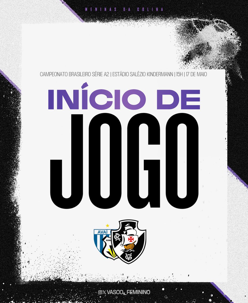 vasco_feminino's tweet photo. ⏱️ 1T | 0’
Começa o jogo em Caçador (SC)!
VAMOOOOSSSS, VASCO! 💪💢
#AvaxVAS 0️⃣-0️⃣
#BrasileiroA2
#VascoDaGama https://t.co/cx6yWfizEp