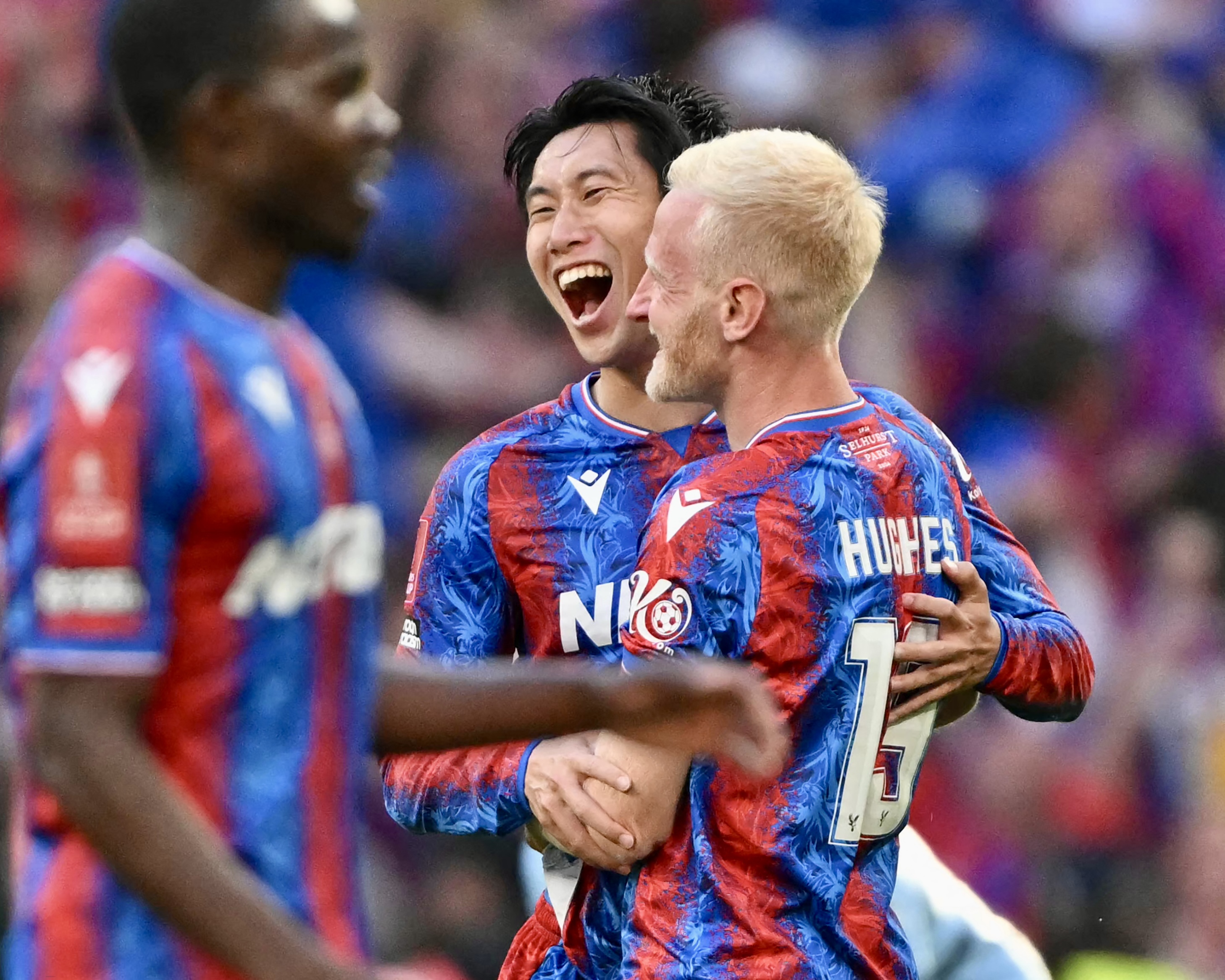 クリスタルパレス24-25 エゼ FAカップファイナル仕様 優勝モデル L クリスタルパレス24/25 エゼ FAカップファイナル仕様 優勝モデル