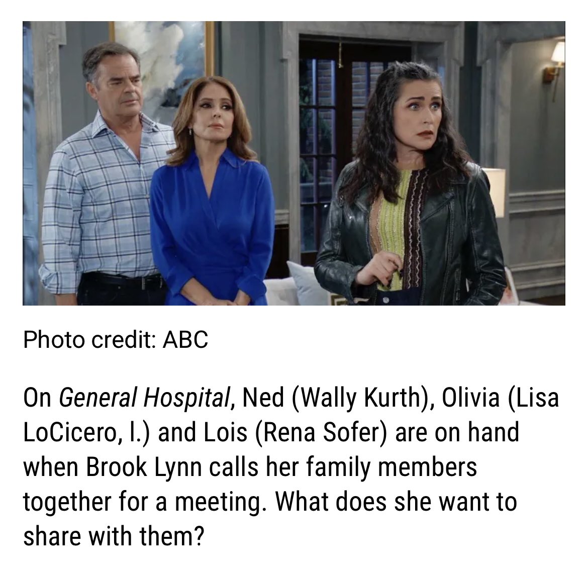 NivFansGH's tweet image. Ned &amp;amp; Olivia will be on #GH this week (May 19-23) #NIV @lisalocicerogh @wallykurth