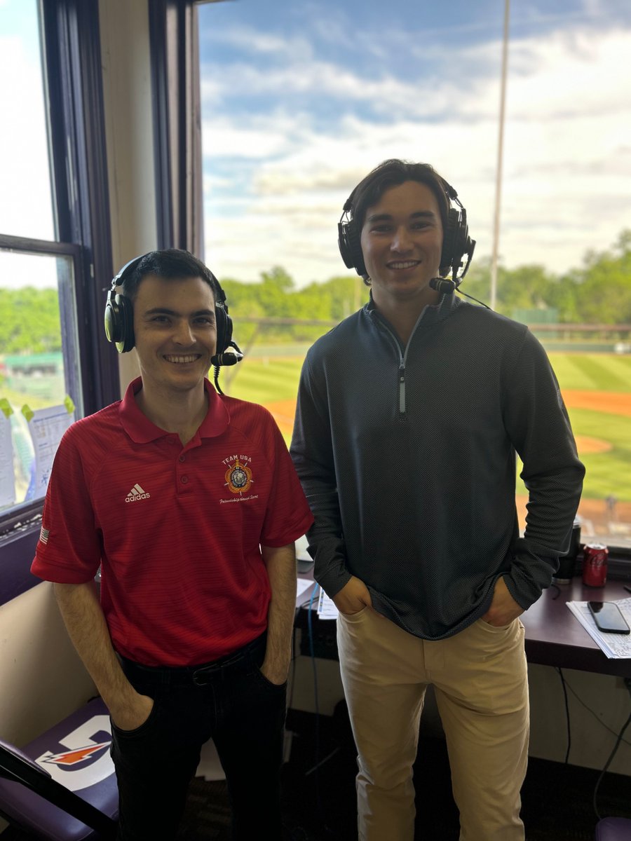 Today wraps up my 2024-25 sports season.
A pleasure finishing it off this weekend with <a href="/KrisFreemanPA/">Kris Freeman</a> and <a href="/AlexGould714/">Alex Gould</a> calling <a href="/GovsBSB/">Austin Peay Baseball</a> vs <a href="/BisonBaseball/">Lipscomb Baseball</a> in Nashville on ESPN+.
Both teams will play in the <a href="/ASUNSports/">Atlantic Sun Conference</a> tourney starting Tuesday for an <a href="/NCAABaseball/">NCAA Baseball</a> Tourney spot.