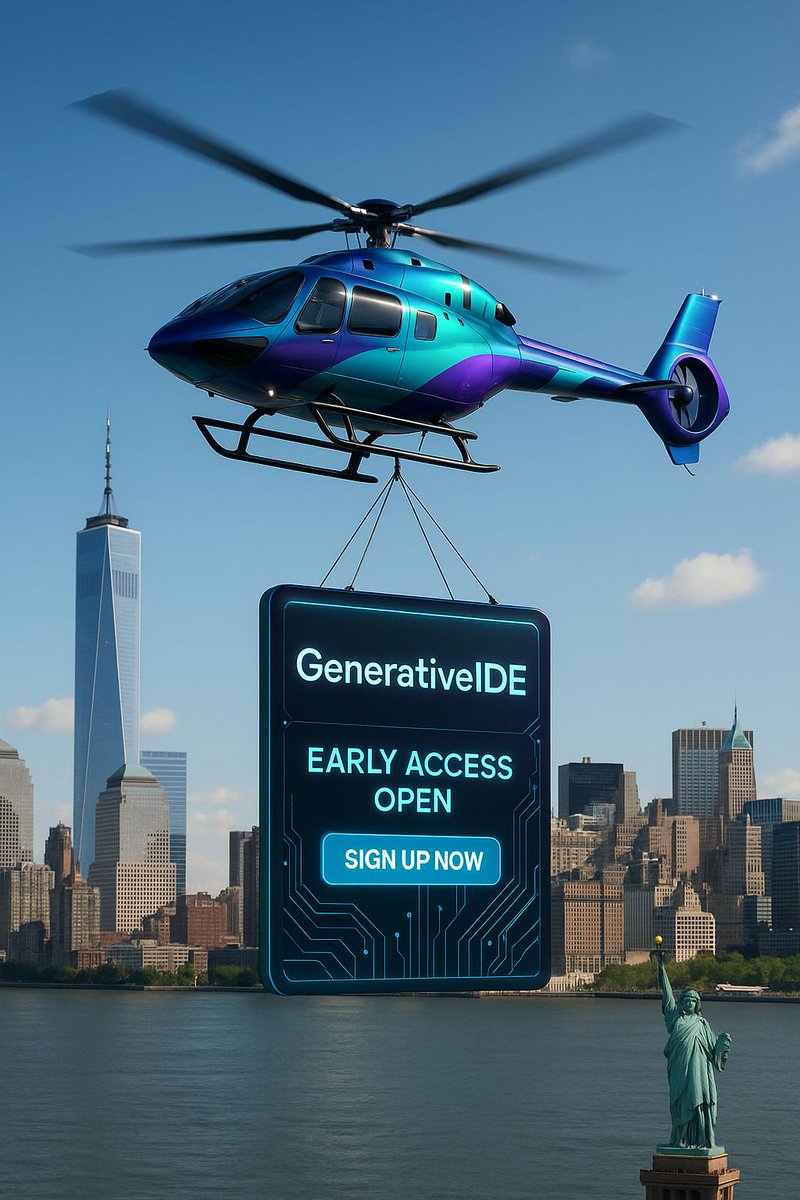 GenerativeIDE tweet picture