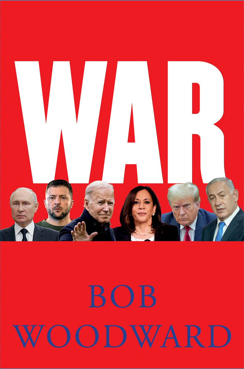🚨 Bob Woodward—arguably the most respected political journalist of the last 50 years—had full access to the Biden White House for his 2024 book War.

In October 2024, he wrote:

“I believe President Biden and this team will be largely studied in history as an example of steady