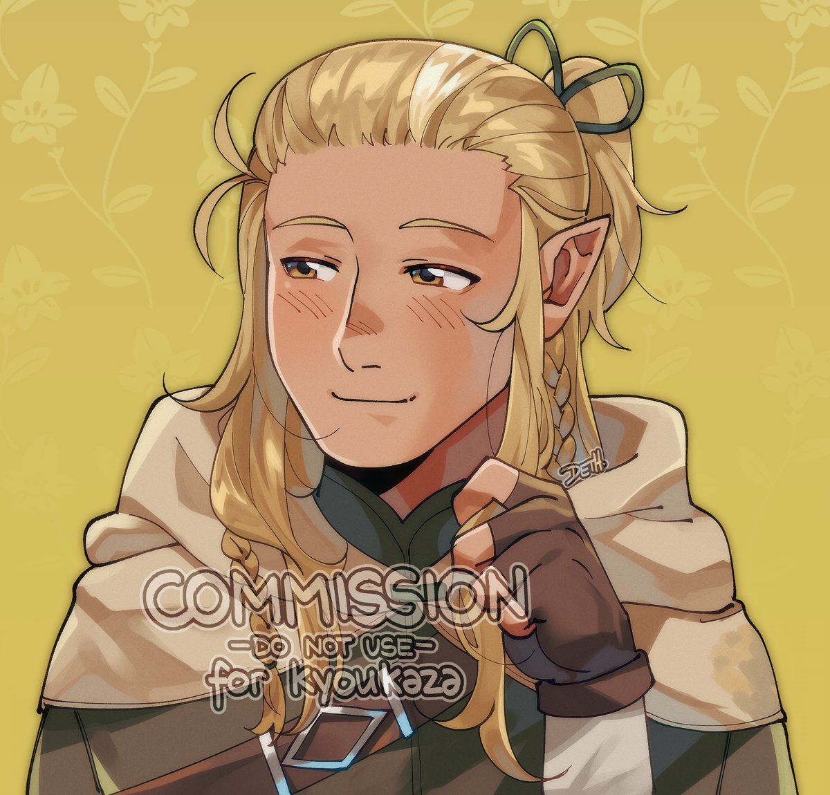 coммission for <a href="/kyoukazas/">davidfan53👽🤖</a> 🧝‍♂️ #VGenComm