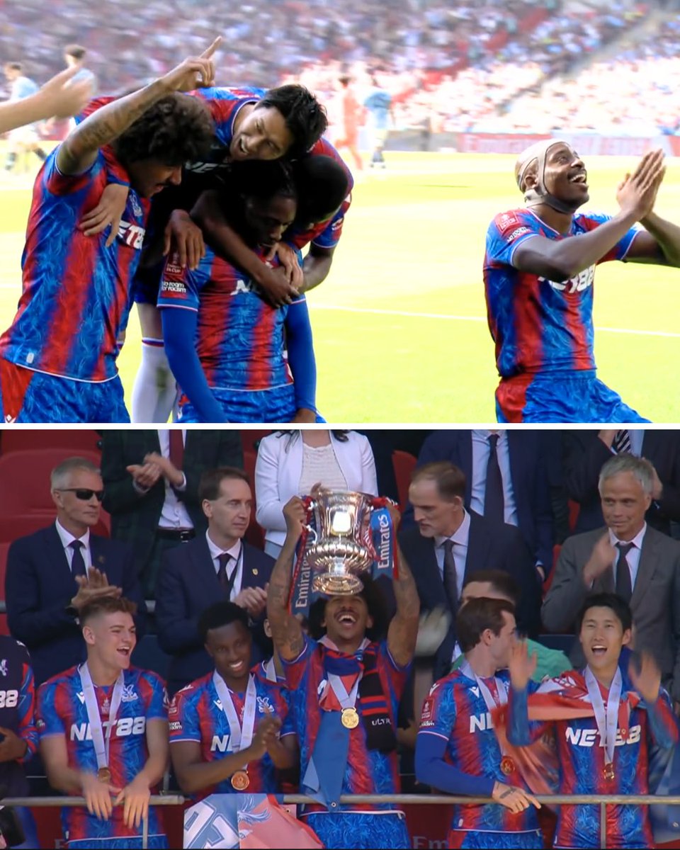 What a performance 🤩

Congrats to <a href="/bhmlegion/">Birmingham Legion FC</a> co-owner <a href="/eastmamba/">chris richards</a> on helping <a href="/CPFC/">Crystal Palace F.C.</a> win the <a href="/EmiratesFACup/">Emirates FA Cup</a> for the first time! 🏆