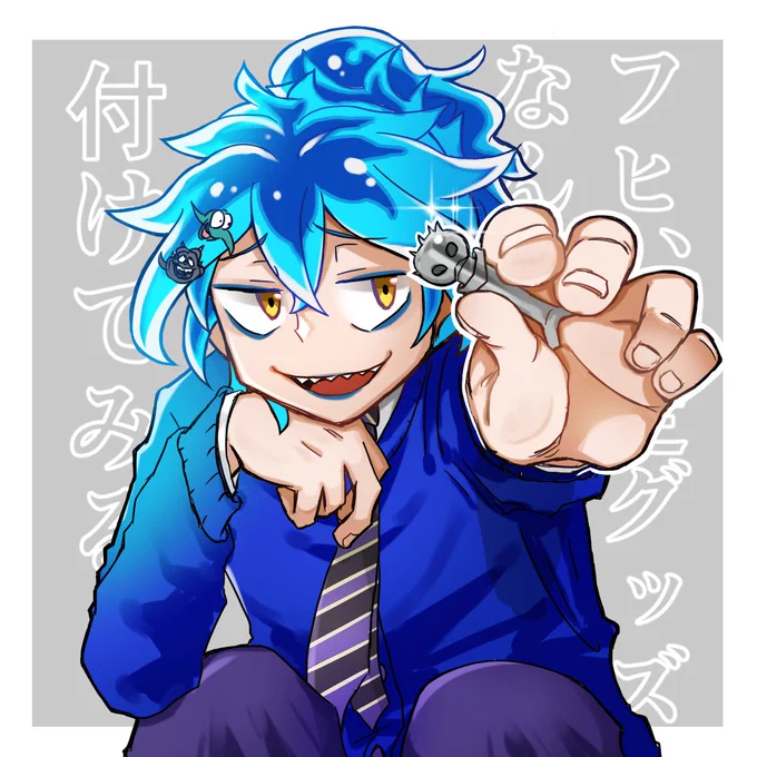 線画交換して さんに色塗ってもらいました!!!!!! ヒュオオオオかわいいいいいいいい自分の絵なのにニヤニヤしちゃうううううう!!!!