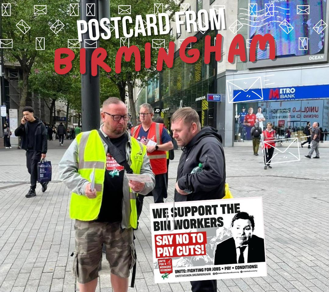 Unite the union: join a union (@unitetheunion) on Twitter photo 📣 Birmingham says NO TO PAY CUTS. Can you hear us <a href="/BrumLeader/">LeaderofBirmingham</a>?
It is unbelievable that a Labour Council could attack hundreds of its own workers in this way and threaten them with losing thousands of pounds, and pushing some families into a situation where they may even lose 📣 Birmingham says NO TO PAY CUTS. Can you hear us <a href="/BrumLeader/">LeaderofBirmingham</a>?
It is unbelievable that a Labour Council could attack hundreds of its own workers in this way and threaten them with losing thousands of pounds, and pushing some families into a situation where they may even lose