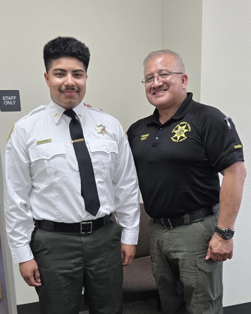 SLOSheriff's tweet image. This week we held a promotional ceremony for members of our Explorer Post! 🎉 We’re proud of this outstanding group of young people and grateful for their dedication, leadership, and the countless volunteer hours they give to our community. 👏🚓 #Explorers #FutureLeaders