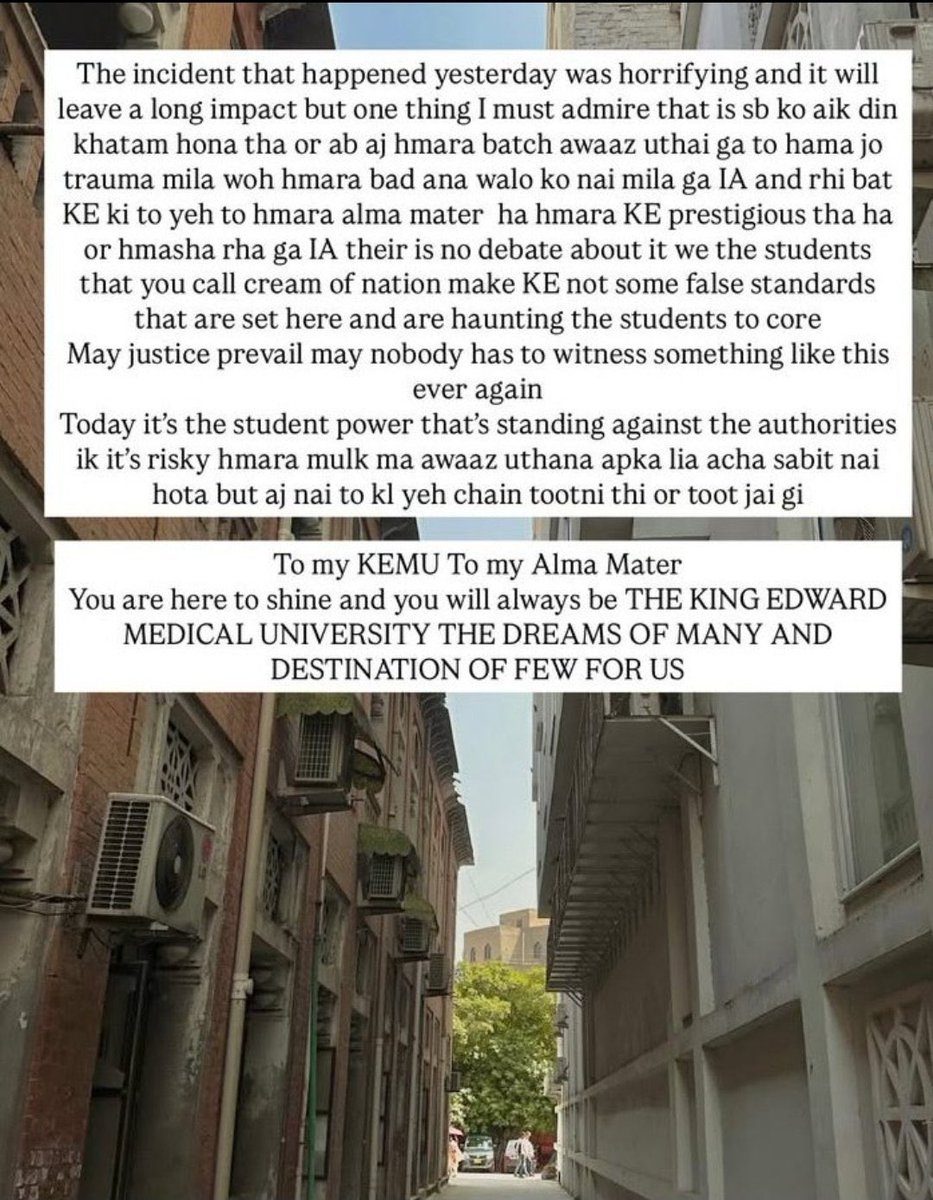 LordZygrus's tweet photo. #ViolenceinKEMU I’m not even going to say anything. Just read this. 

@MaryamNSharif @RanaSikandarH https://t.co/FWscRwhb9G