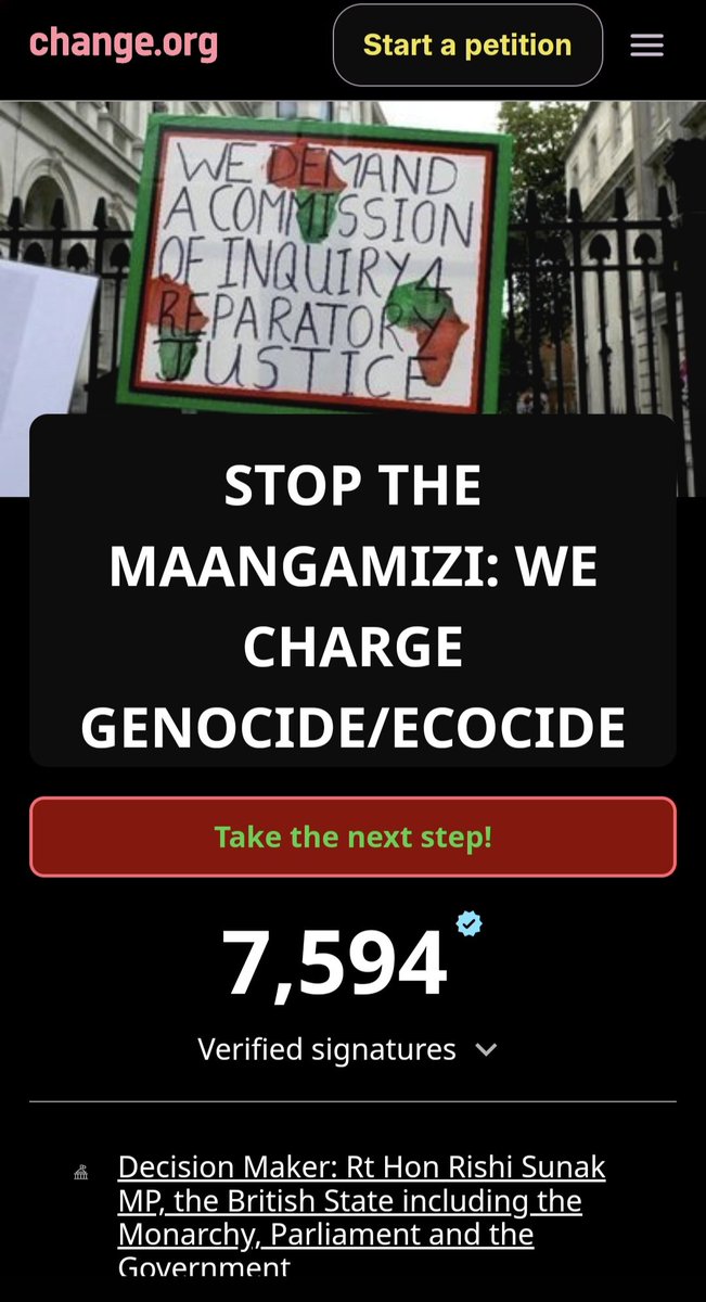 BlackpoundUK's tweet image. This petition has only had 3 new signatures since Nov 24!

#SHAMEonU👎🏿 #SHAMEonYou👎🏿 
#SHAMEonUS👎🏿
#TakingThePISS👎🏿 

Can you help by signing this reparations petition?

#Click2Sign 👇🏿
chng.it/xTs5hNy8XS 🖲
#Click2Sign👆🏿

#ReparationsNOW!

#ReparationsPetitionUK