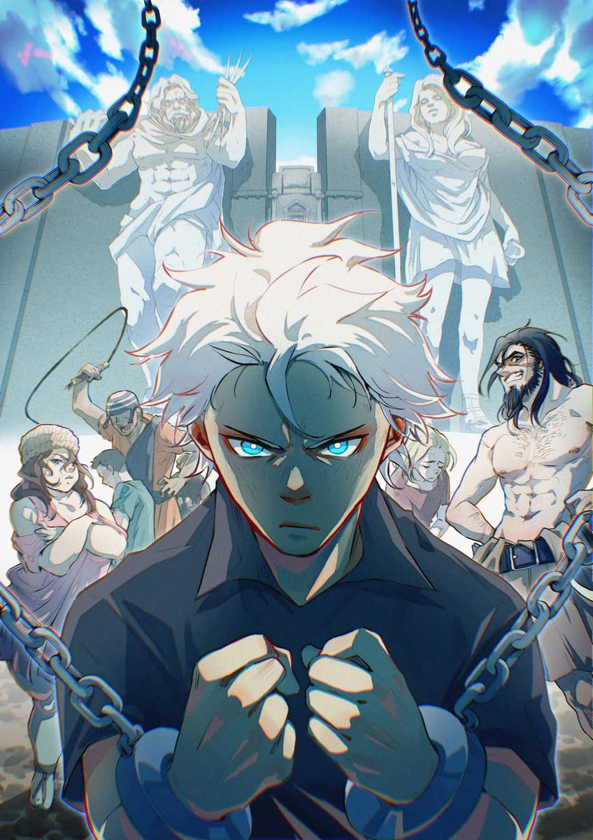 Mythos is our fantasy manga about Ancient Greek Mythology. Check out the Kickstarter campaign here: bit.ly/4l7jXmo