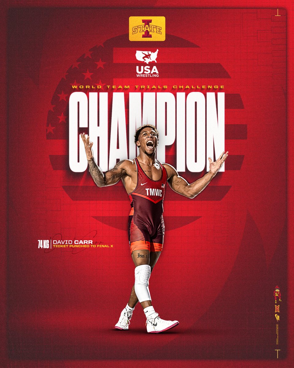 David Carr has punched his ticket to Final X! 👊

<a href="/CycloneRTC/">CycloneRTC</a> // <a href="/Carrchamp/">David Carr</a> 

🌪️🚨🌪️