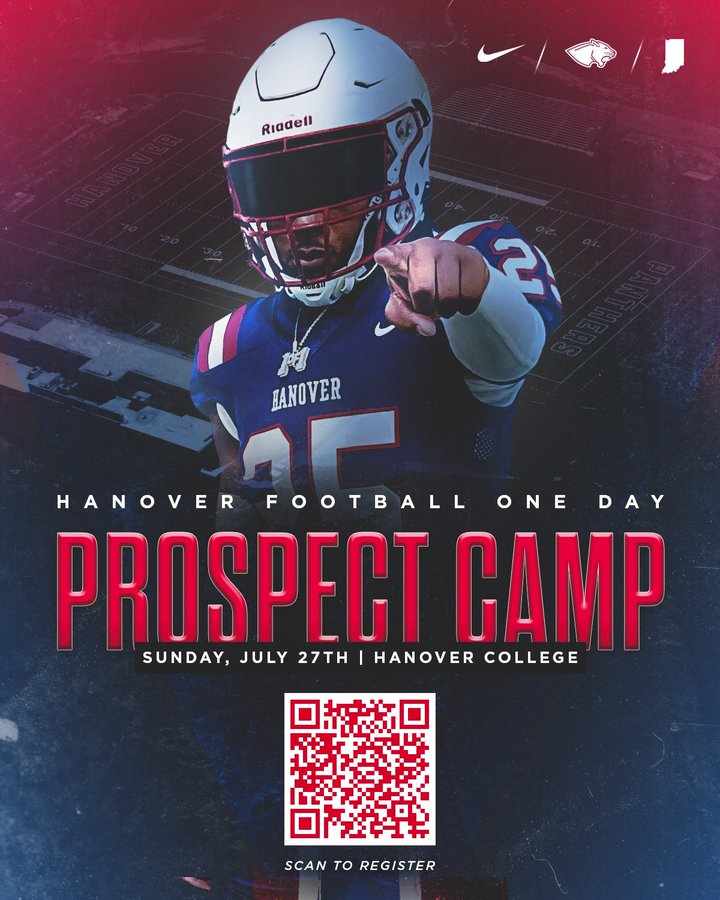 Andrew Danford (@dlcoach_danford) on Twitter photo 🚨 Summer 🏈 Camp Golden Opportunity 🚨
📍 Hanover College, IN (Alumni Stadium)
🗓️ Sunday July 27th 2025
💰 $40 + Includes Hanover Camp T-Shirt
⌛️ Register Today, 7⃣1⃣ Days Out‼️
🔗 hanoverfootballcamps.com
#Hunt4Greatness / <a href="/HanoverFTBL/">Hanover Football</a> 🇺🇸 🚨 Summer 🏈 Camp Golden Opportunity 🚨
📍 Hanover College, IN (Alumni Stadium)
🗓️ Sunday July 27th 2025
💰 $40 + Includes Hanover Camp T-Shirt
⌛️ Register Today, 7⃣1⃣ Days Out‼️
🔗 hanoverfootballcamps.com
#Hunt4Greatness / <a href="/HanoverFTBL/">Hanover Football</a> 🇺🇸