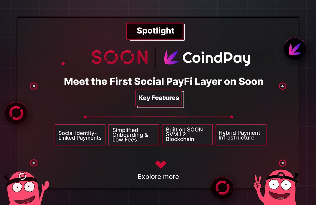 Officially a premium user on <a href="/CoindPay/">CoindPay</a>!  

Huge thanks to <a href="/CoindPay/">CoindPay</a> <a href="/soon_svm/">SOON - Solana Optimistic Network (Mainnet Arc)</a> <a href="/PaulNext/">𝑀𝑟 𝑃𝑎𝑢𝑙 (🔴,💊)</a> for the opportunity 🙏

CoindPay is the first Social PayFi Layer—built for creators, founders, and everyday users. It lets you showcase your profile and accept crypto payments easily.