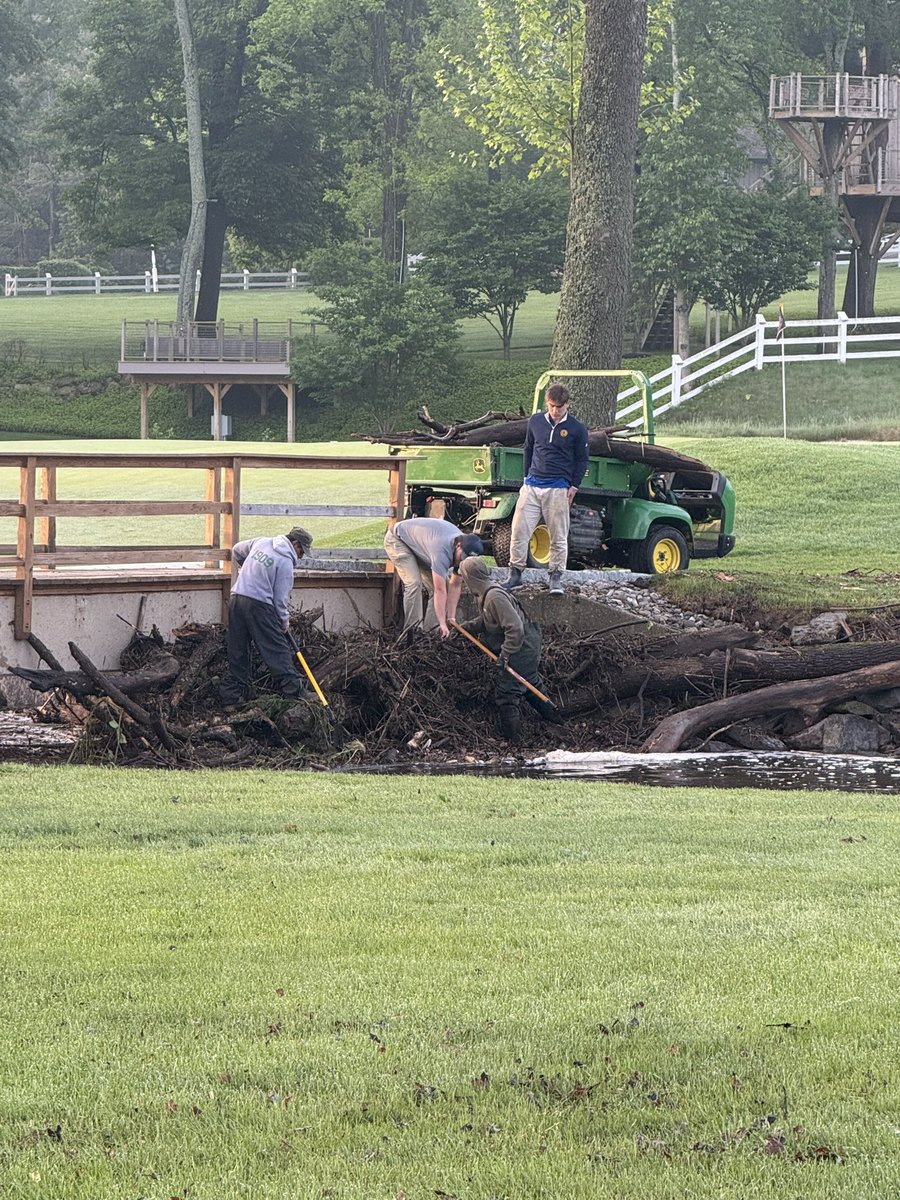greens_cc's tweet photo. Not the Presidents Cup we wanted but wanted but can’t say thank you enough to the incredible team we have and the members who support us and protecting the golf course.  We’ll get em next time! Golf Course will reopen tomorrow. @YoTeebox @heathantmsu &amp; @PaulsenRaynor https://t.co/MFl8Uo5xLW
