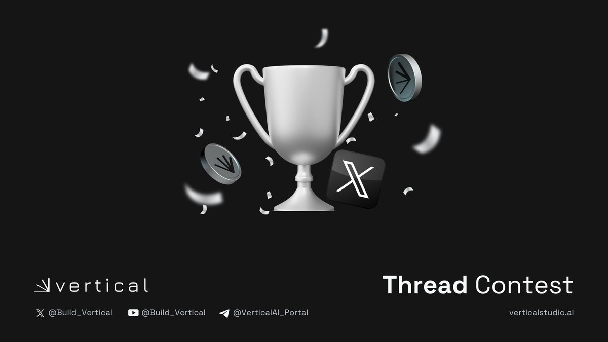Build_Vertical's tweet photo. Vertical Stream Thread Contest ⚡️

Prize pool: $1000

Write an amazing thread about Vertical Stream and all of its useful features and benefits

Instructions, graphics, dates, and rules are in the file in the comments below ↓ https://t.co/uQoyc7J8ML