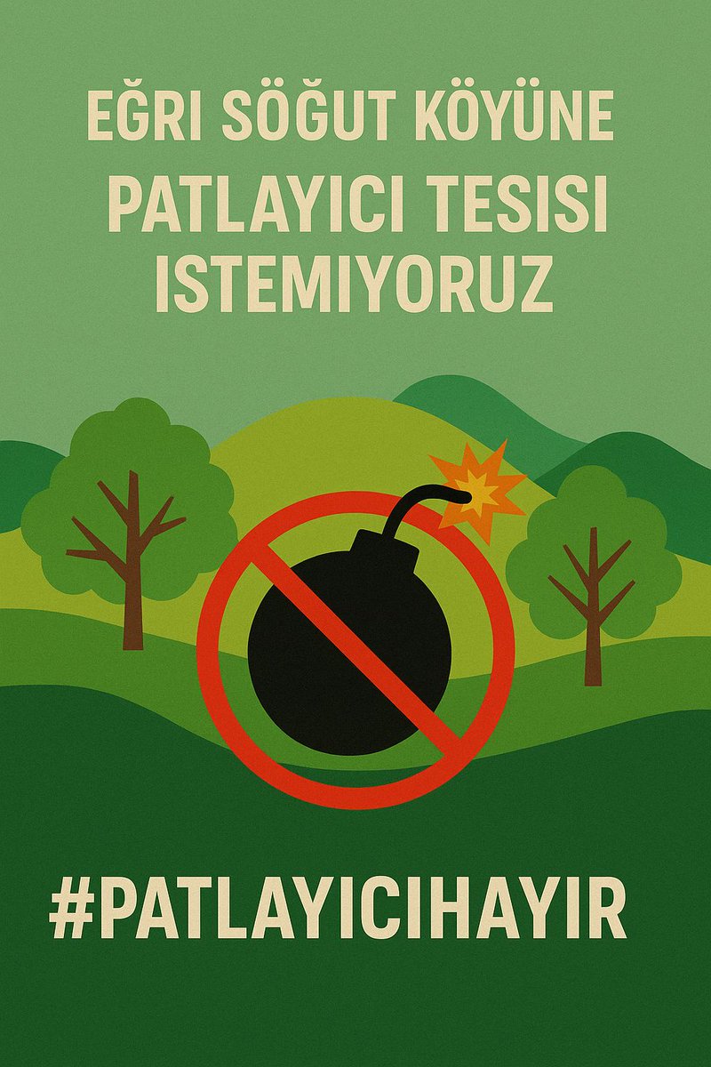 hamit_tlgr's tweet photo. Köyümüzde patlayıcı tesisinin ne işi var? #aşağıbeyçayıreğrisöğütköyleri https://t.co/1x4RwMxYgK