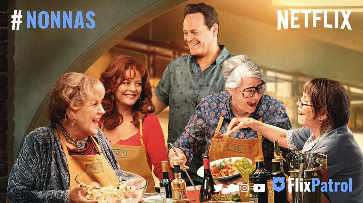NETFLIX IS COOKING WITH THE NONNAS. 👩‍🍳

Heartwarming  series #Nonnas has been on Netflix for a while now. Slow burn hit has now finally made it to the top of the charts.

🥇 No. 1 Worldwide
🏆 Top position in 33 countries

See full charts: flixpatrol.com/title/nonnas/