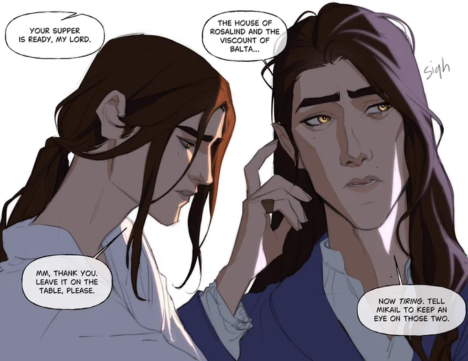 Ok, Vik with long hair and the stresses of peerage 