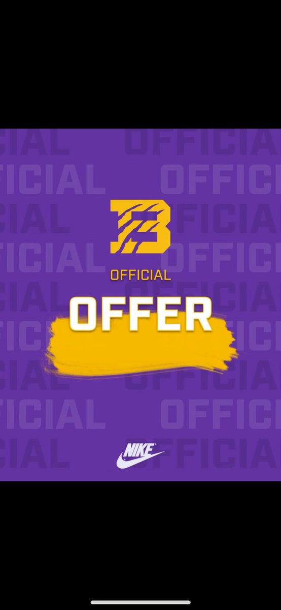 I’m blessed to receive my first offer from <a href="/BU_FootballTN/">Bethel University Football (TN)</a> thanks for the opportunity <a href="/DrewChance_10/">Coach Chance</a> <a href="/Coach_RReid/">Riley Reid</a> <a href="/Coach_Springer1/">Chris Springer</a>