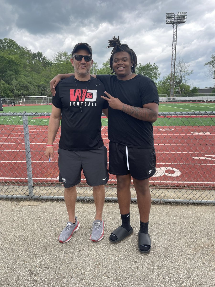 Johnnelson2008's tweet photo. After a great conversation with @Coach_Sirianni I am blessed to receive my first collegiate offer from @WJFootball  #AGTG 
@CoachPhilBobich 
@COACHSLOCUM 
@FBCoach_Spoon 
@PRZVicCastillo 
@PAPrepsRivals https://t.co/BJlPsKKGEc