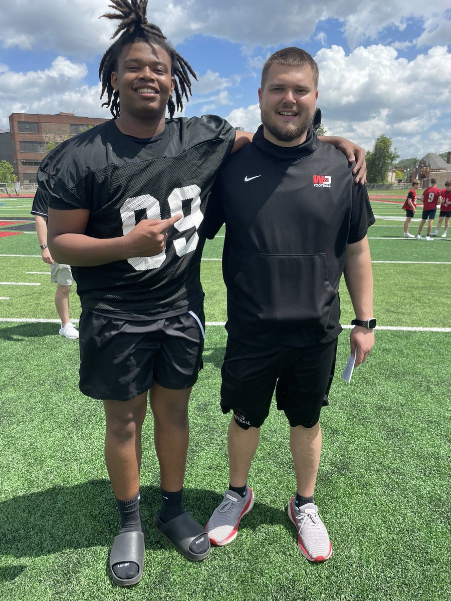 Johnnelson2008's tweet photo. After a great conversation with @Coach_Sirianni I am blessed to receive my first collegiate offer from @WJFootball  #AGTG 
@CoachPhilBobich 
@COACHSLOCUM 
@FBCoach_Spoon 
@PRZVicCastillo 
@PAPrepsRivals https://t.co/BJlPsKKGEc