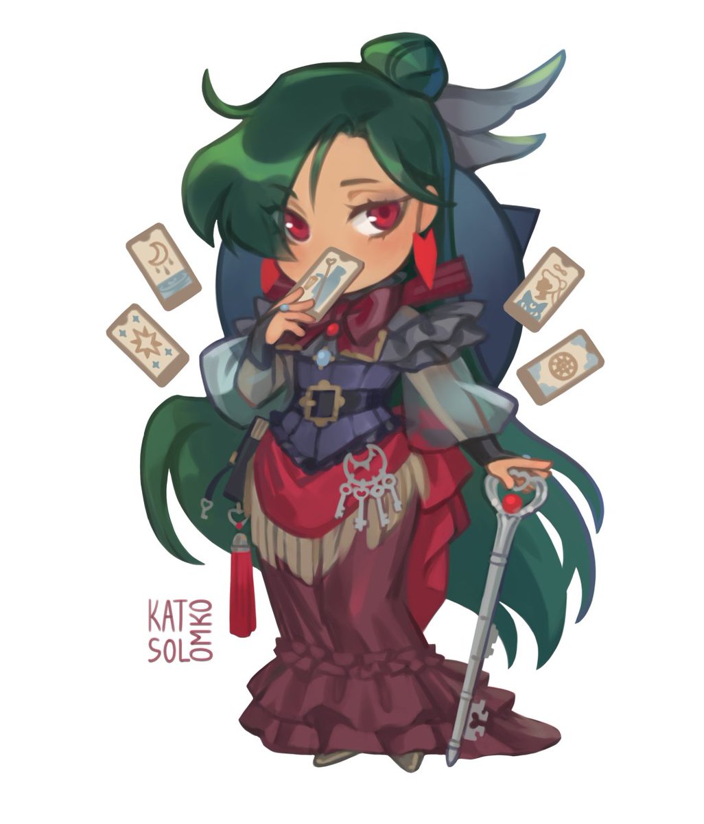 Sailor Pluto and Sailor Saturn! 🖤
The chibi version of this witch series is completed! I'm going to turn them into charms and stickers for Dokomi!