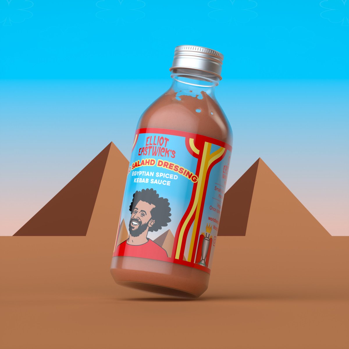 WorldFamousHot1's tweet photo. AND IT'S LIIIIVVVVVVEEEEE!
OUR CREAMY EGYPTIAN SPICED BOSSMAN KEBAB SAUCE. NAMED AFTER THE BOSSMAN HIMSELF!

ONLY 100 OF THESE SO BE VERY QUICK!
TAG A LIVERPOOL FAN AND RT TO WIN A BOTTLE!

https://t.co/Wr1hP3Vyfn