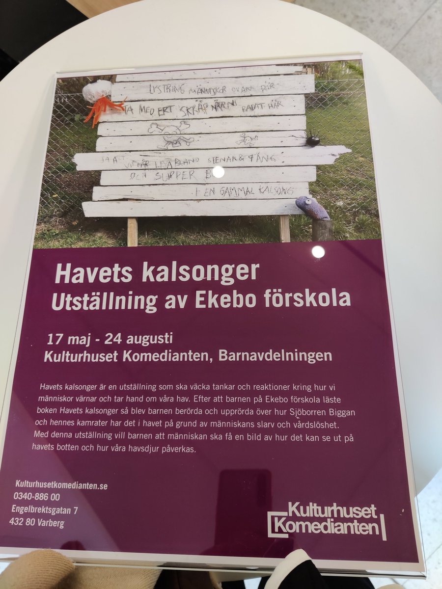 MavisBengtsson's tweet photo. Today, I attended an exhibition done by preschool children. It was about the negative impact of littering the sea to the sea creatures. A beautiful way of engaging children in caring for our nature.🌸 https://t.co/tfJsaeujd7