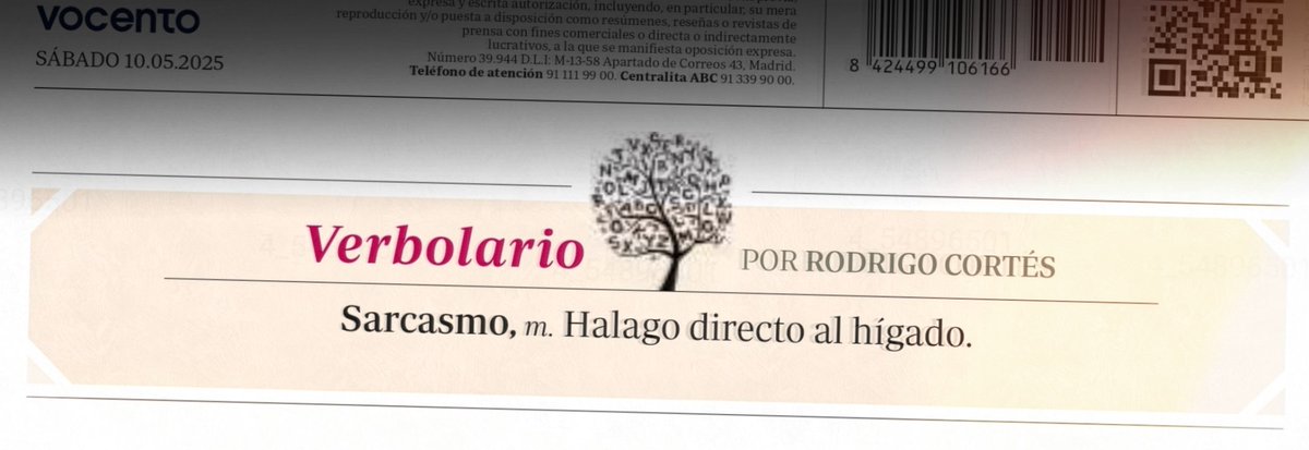 «Sarcasmo»; 10/may/2025: voz n° MMMDLI <a href="/rodrigocortes/">Rodrigo Cortés</a>
