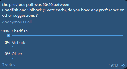 fishcoin22's tweet photo. re-did a poll on the tl, chadfish seems to win : https://t.co/EyiGT29mtm
