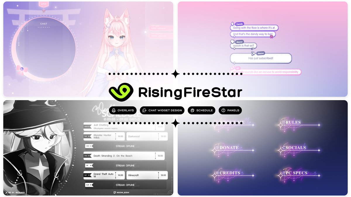 RisingFireStar ✨🟣 COMMS OPEN tweet media
