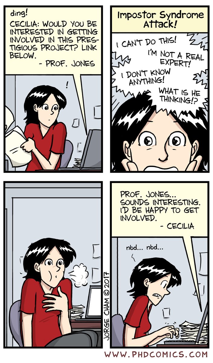 The Imposter Syndrome 🧵

1. The attack