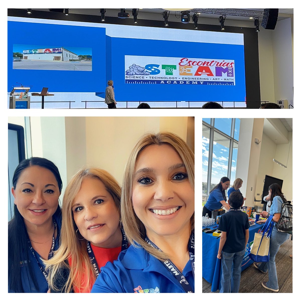 Irma Ojeda (@escontrias_sa) on Twitter photo Learning how to make STEAM education meaningful, coherent, and equitable for our Bullpups 🐾 💻 🧮 🎨 🧬 at the First Annual Regional STEAM Conference. Feeling innovative this Saturday morning ☀️ with the best team! 💙 <a href="/ESCRegion19/">ESC-Region 19</a> Learning how to make STEAM education meaningful, coherent, and equitable for our Bullpups 🐾 💻 🧮 🎨 🧬 at the First Annual Regional STEAM Conference. Feeling innovative this Saturday morning ☀️ with the best team! 💙 <a href="/ESCRegion19/">ESC-Region 19</a>