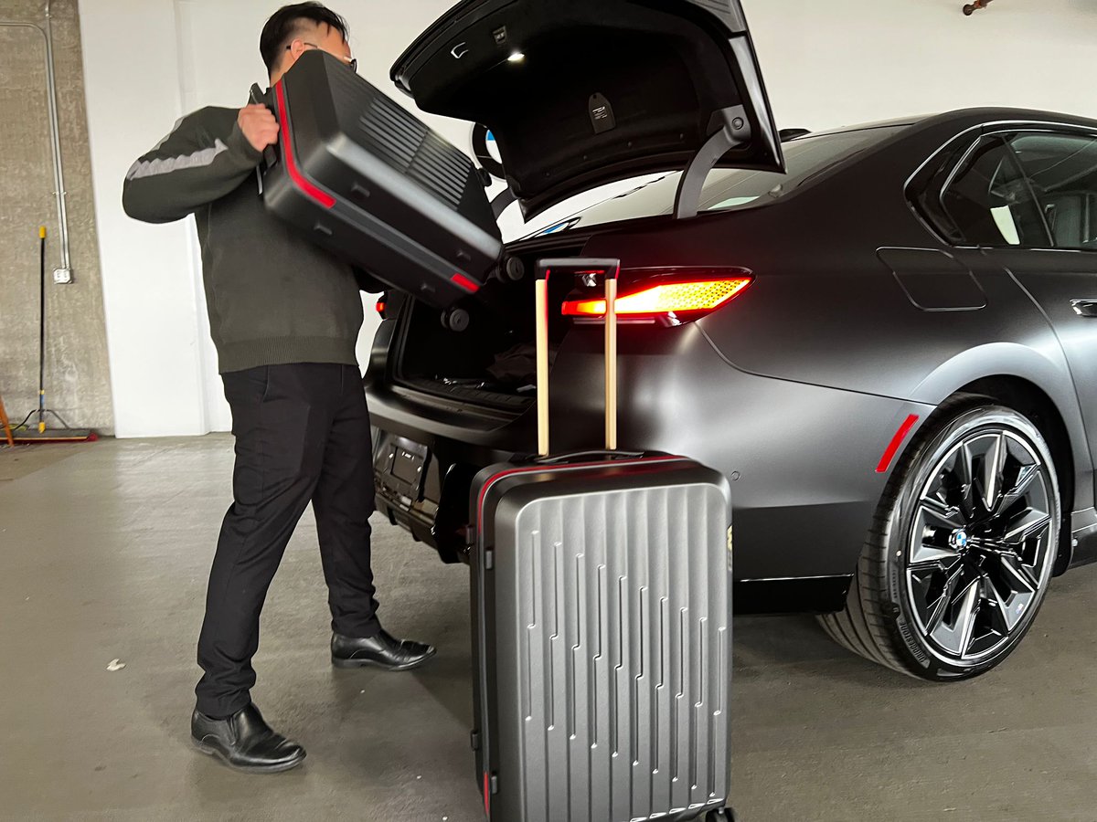 BMWSeattle's tweet photo. Travel in style with BMW luggage built for the journey. 🧳 Click the link to shop premium gear that moves like you do. 

https://t.co/cZd4LXT4mD

#BMWLuggage #TravelInStyle #BMWGear #LuxuryOnTheGo #ShopBMW https://t.co/pfZjm20Q3O