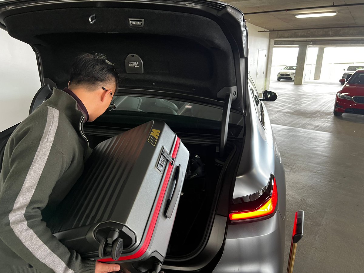 BMWSeattle's tweet photo. Travel in style with BMW luggage built for the journey. 🧳 Click the link to shop premium gear that moves like you do. 

https://t.co/cZd4LXT4mD

#BMWLuggage #TravelInStyle #BMWGear #LuxuryOnTheGo #ShopBMW https://t.co/pfZjm20Q3O