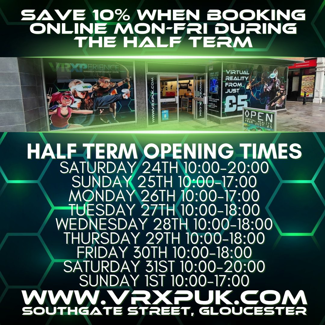 VRXPERIENCE - Virtual Reality Arcade tweet media