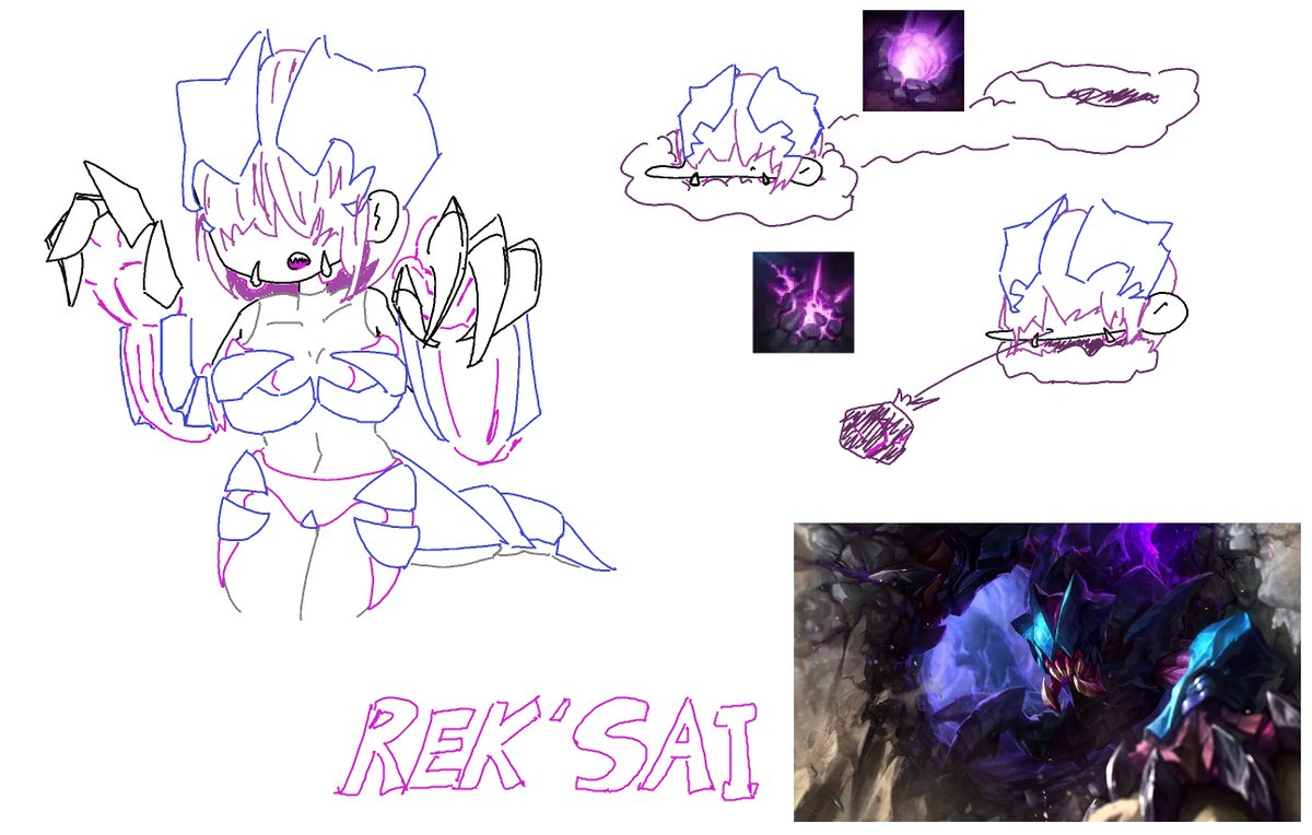 mincho_rtita's tweet photo. #LeagueOfLegends #ArtofLegends #Reksai
렉사이 짱귀여움 https://t.co/CJ5nK1KGKr