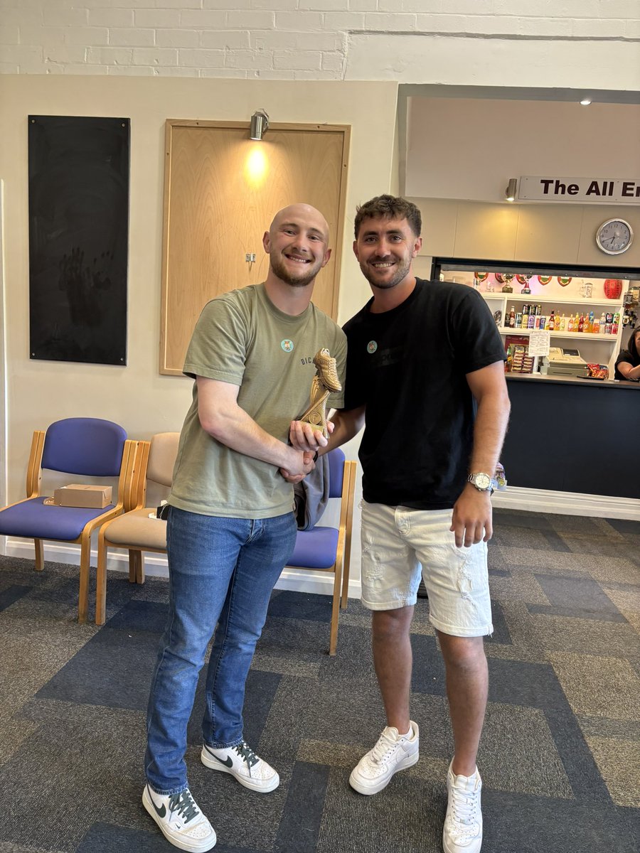 Melton Foxes Seniors (@mffc_seniors) on Twitter photo Congrats on our award winners so far!
Clubman - Nathan Bown
Top Goalscorer(s) - Sam Bullimore, Josh Brown, Jake Moreton Congrats on our award winners so far!
Clubman - Nathan Bown
Top Goalscorer(s) - Sam Bullimore, Josh Brown, Jake Moreton