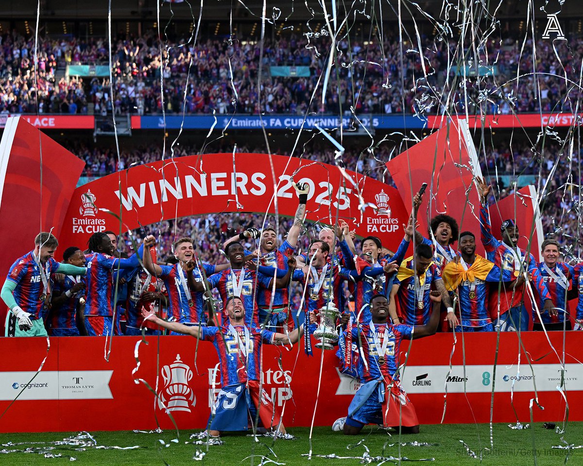 TheAthleticFC's tweet image. It was third time lucky.

#CPFC | #FACupFinal