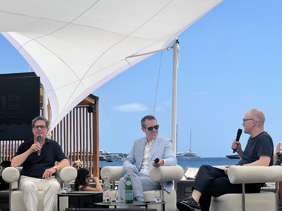 Carlo Lorenzo García (@carlolgarcia) on Twitter photo Unlocking The Future of Film Panel with <a href="/DCP_Foundation/">Decentralized Pictures</a> : Roman Coppola and Leo Matchett at <a href="/mdf_cannes/">Marché du Film</a>
#Cannes2025 #mdf25 #cannes <a href="/dcp_leo/">Leo Matchett</a> Unlocking The Future of Film Panel with <a href="/DCP_Foundation/">Decentralized Pictures</a> : Roman Coppola and Leo Matchett at <a href="/mdf_cannes/">Marché du Film</a>
#Cannes2025 #mdf25 #cannes <a href="/dcp_leo/">Leo Matchett</a>