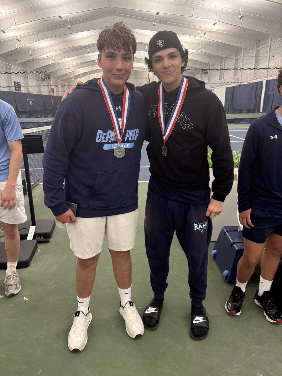 Proud of this team for taking 4th overall at the CCL Tournament yesterday 🙌 And special shoutout to 2nd doubles for their 2nd place finish! #GORAMS