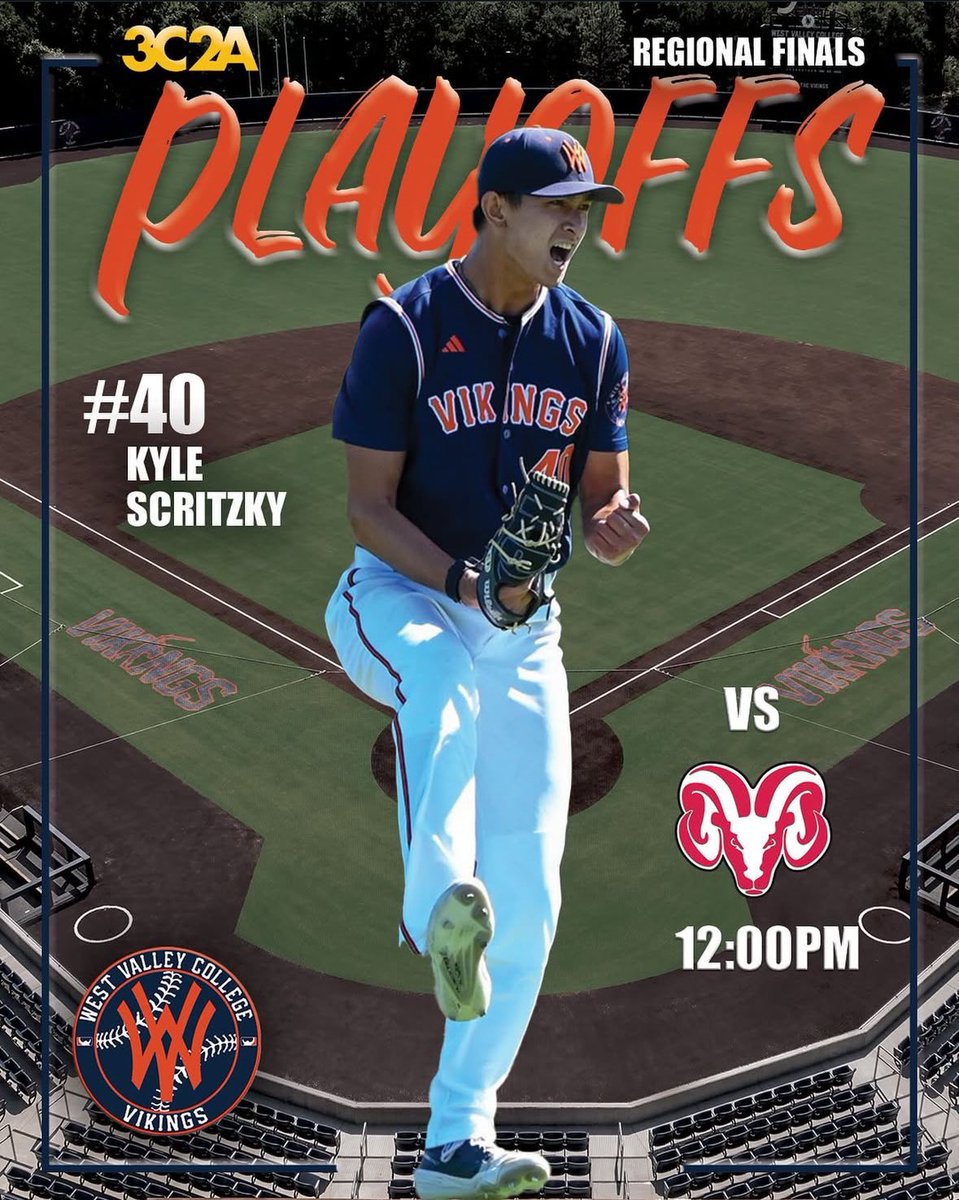 Gameday!
⏰1:00pm First Pitch
📍Valhalla Park
⚾️Starting Pitcher: Nico Wagner 
📺 youtube.com/live/qXAYSh_SH…