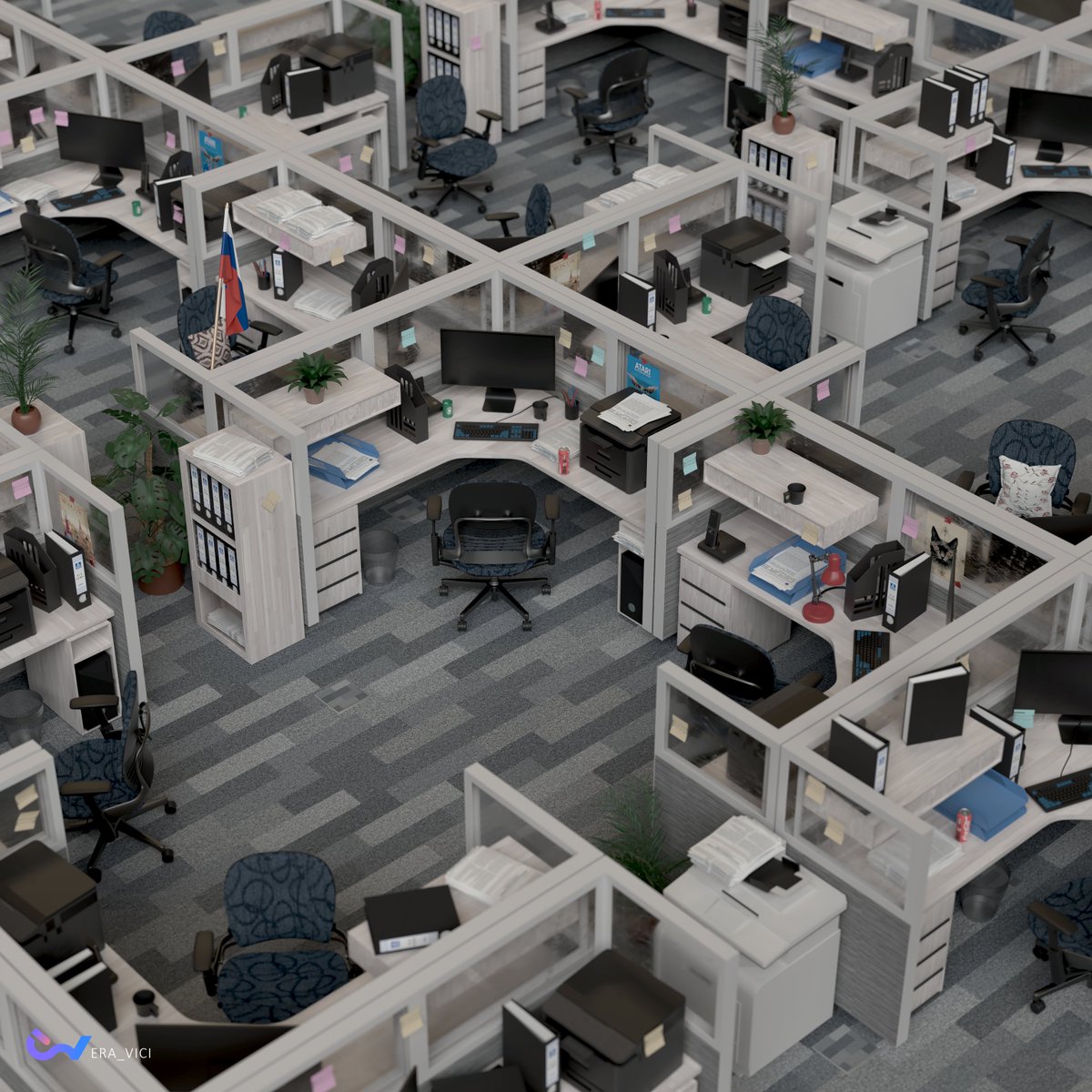 isul3d's tweet image. isometric office
 #CGICoding #cinema4d #c4d #octanerender #تصميم #تصميمي #3d

@arabic3d