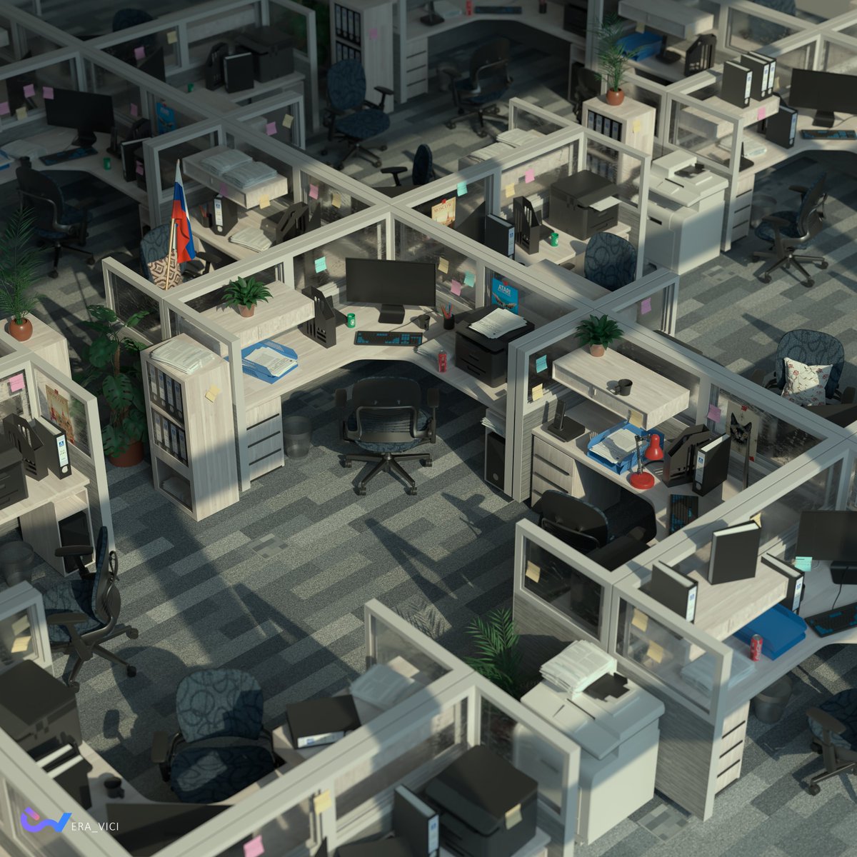 isul3d's tweet image. isometric office
 #CGICoding #cinema4d #c4d #octanerender #تصميم #تصميمي #3d

@arabic3d