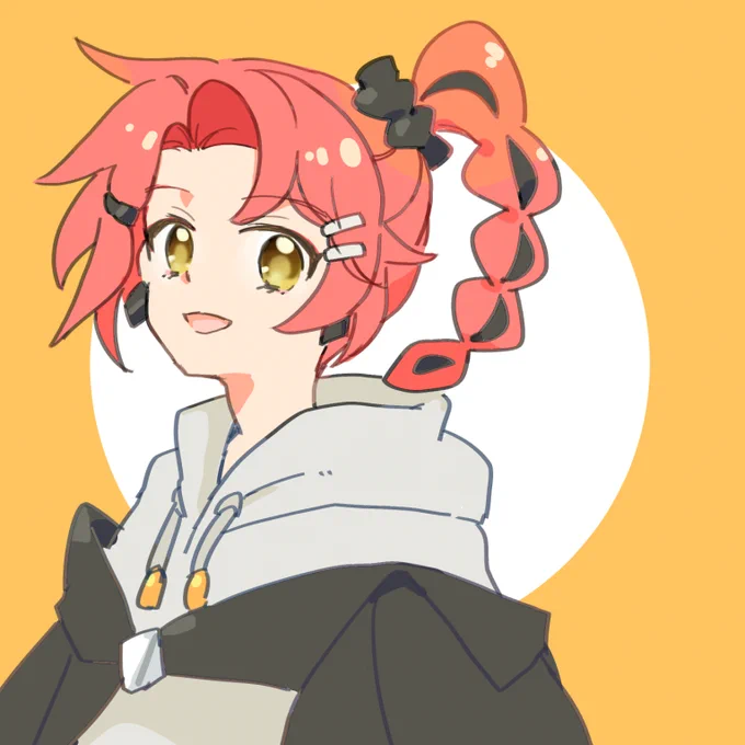 なっちは路上ライブの髪型と衣装が好き 描いてて思ったがパーカーもしかしてみなもちゃんと色違い? パーカーなんて基本形一緒だから違うかもだが、ライブの勝負服に親友とおそろの服選んでるとしたら胸熱