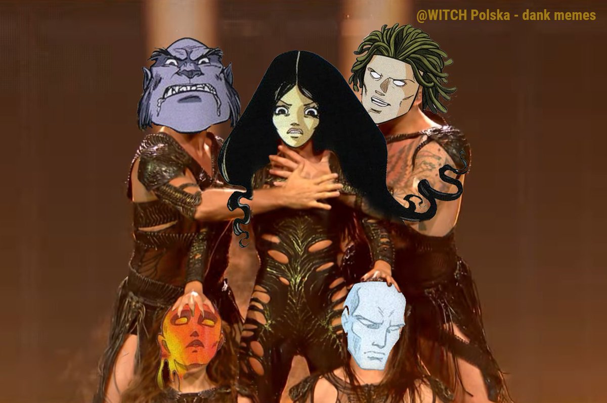 WitchDank's tweet photo. Kibicujmy Nerissie na dzisiejszym finale Eurowizji. Miała kobita odwagę odmłodnić się magią, wyczarować ekipę, nauczyć się choreo i to się ceni

#eurowizja2025 https://t.co/zVHTn1Ost6
