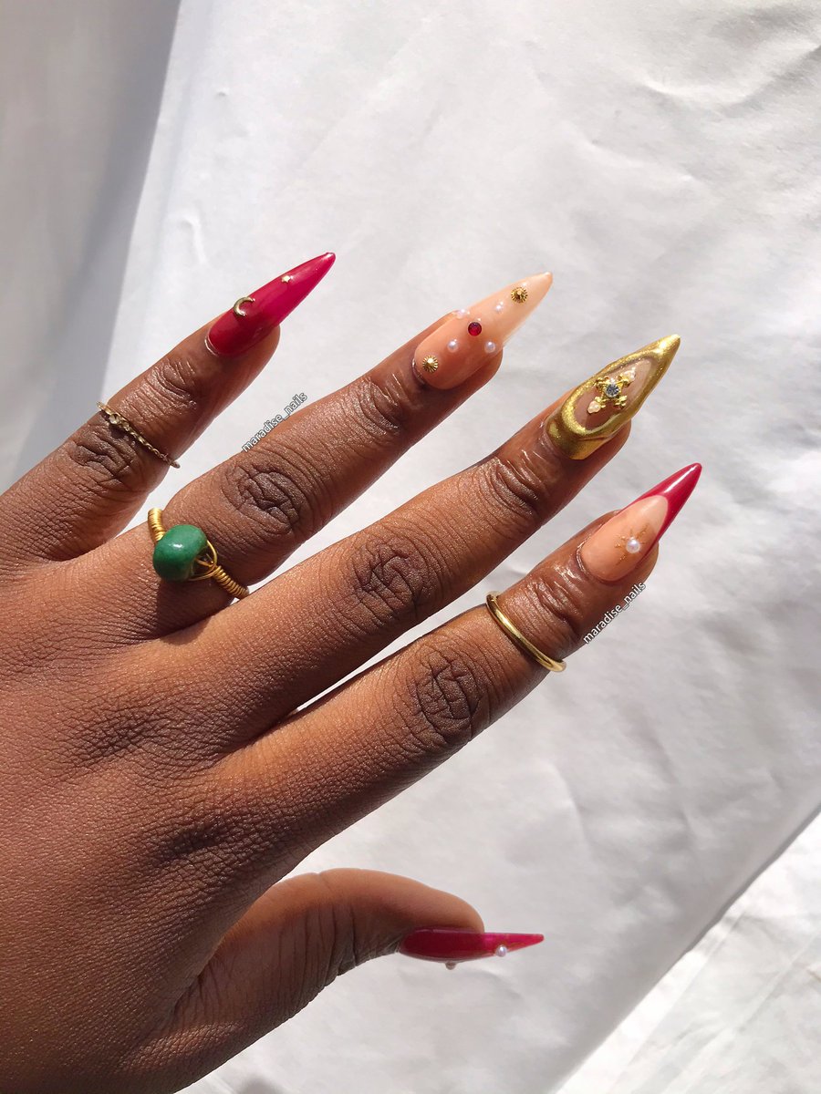 _mara_chi's tweet photo. This!❤️

IG: Maradise_nails https://t.co/eHMXCEUwm0