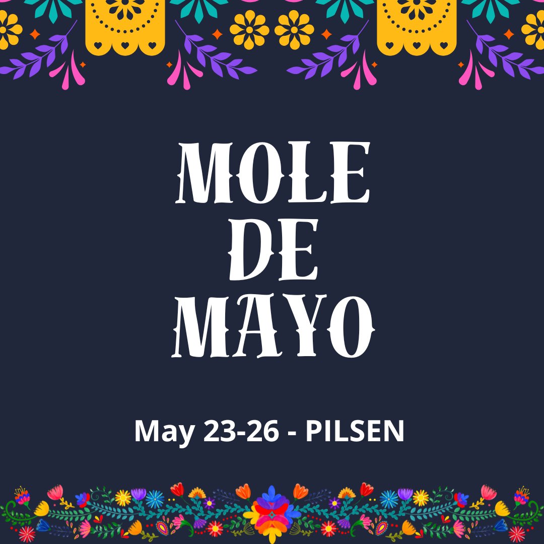 GCCE_LUC's tweet image. Mark your calendars for the 15th annual Mole de Mayo Fest - bringing community together through art, music, lucha libre &amp;amp; mucho mole!

#GCCE
#SocialSaturday
#SaturdayShenanigans