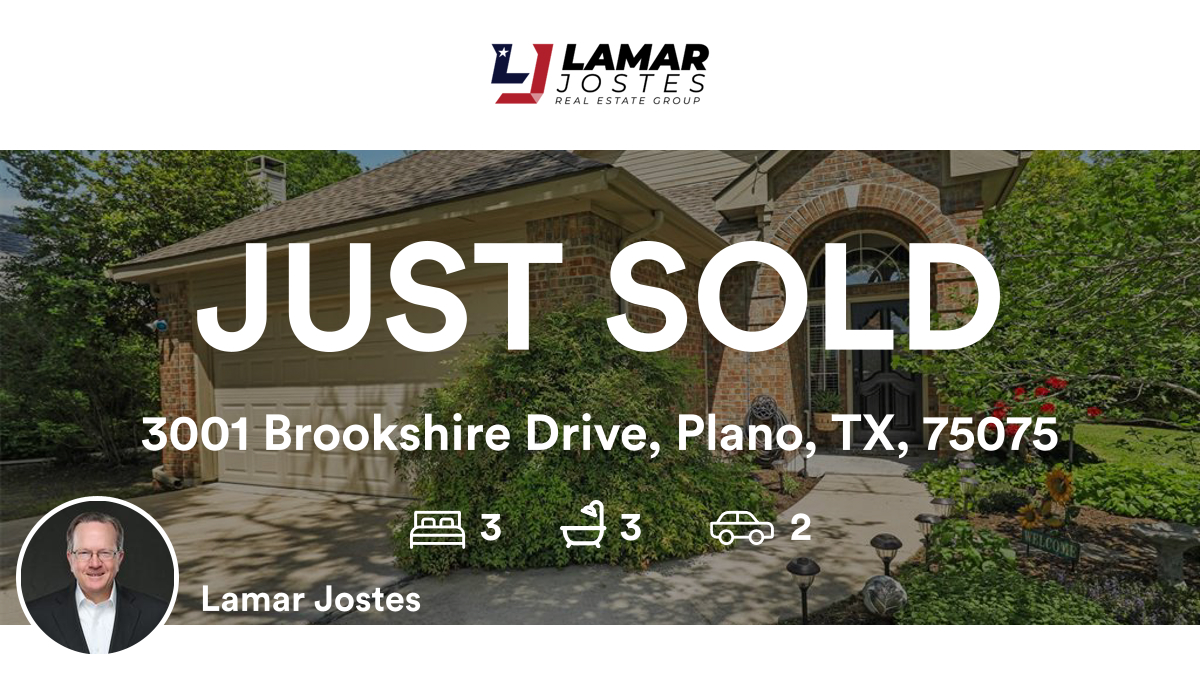 LamarJostes's tweet photo. 🛌 3 🛀 3 🚘 2
📍 3001 Brookshire Drive, Plano, TX, 75075

My latest sale on RateMyAgent.
Texas Real Estate Commission 0393986
https://t.co/VC2LnnRByQ

...
#exprealty
#dfwrealestate
#dfwrealtor
#dfwhomesforsale
#dallasrealestate
#dallashomesforsale... https://t.co/xFQZSbsIQJ