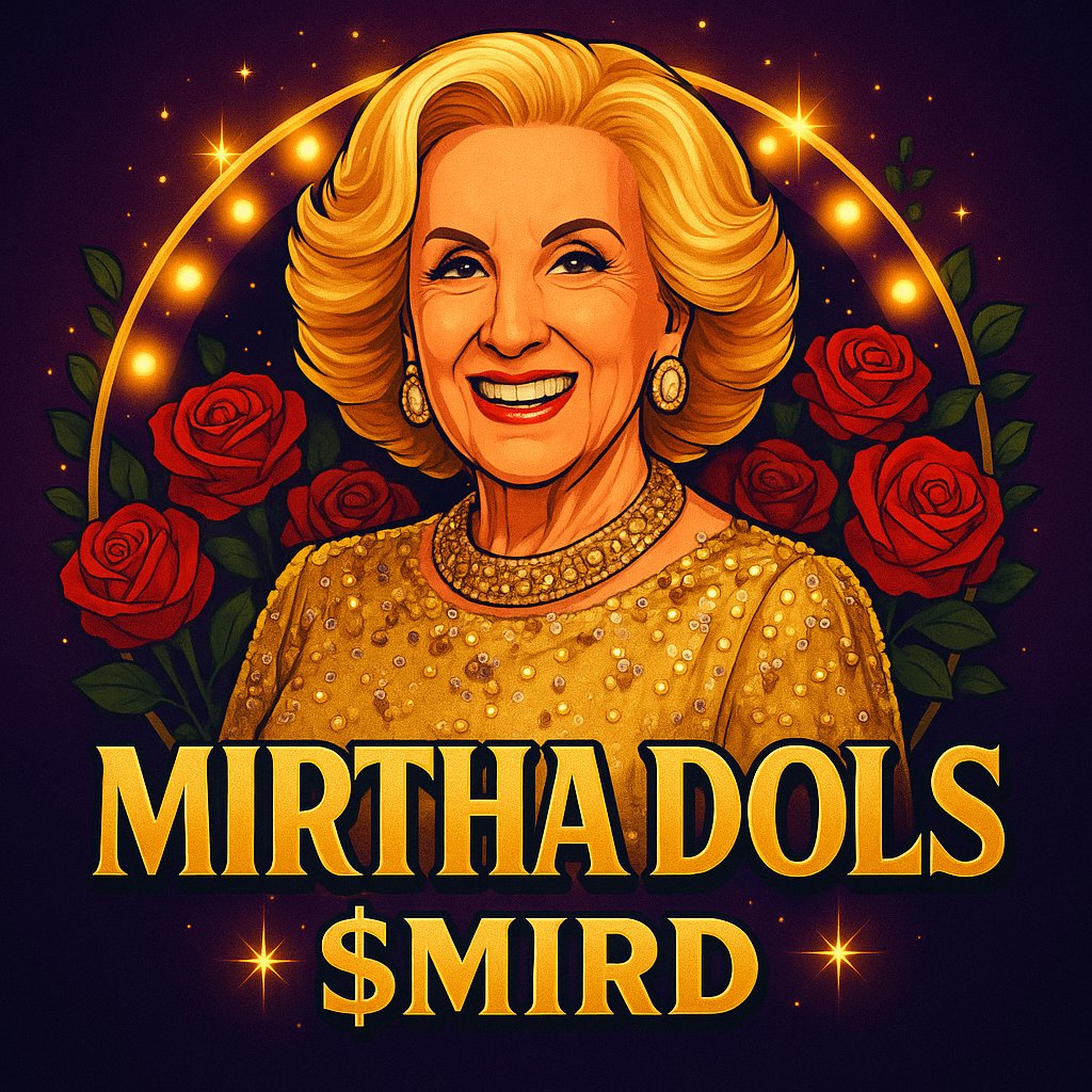 MirthaDols's tweet photo. 📣 ¡Se abre la mesa!
Llega $MIRD — la primera meme coin en homenaje a la diva de los almuerzos.
🪙 Glamour, elegancia y blockchain.
💄Sin mint
🔥Con burn
📦1 Billion tokens
Seguinos: *almorzar con cripto... es otra cosa* 🍽️
#MirthaDols #MIRD #CryptoArgentina #MemeCoin https://t.co/E9WyTgGfmn